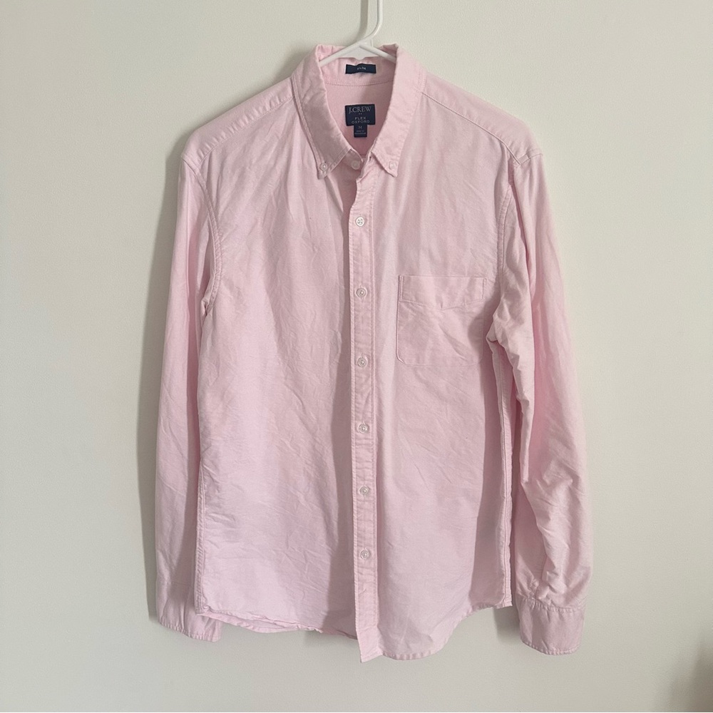 J Crew Men’s Pink Button-Up Shirt